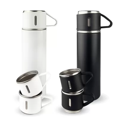Urban Stainless Steel Flask Gift Set