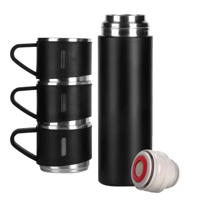Urban Stainless Steel Flask Gift Set