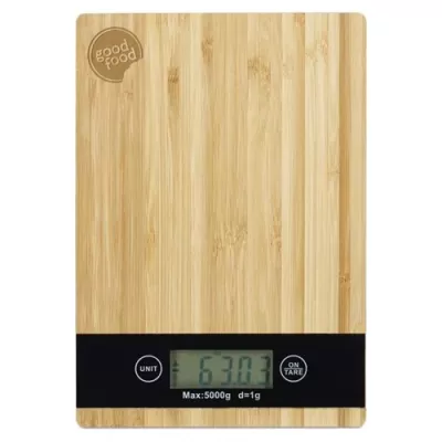 branded Bamboo Kitchen Scale, from our range of promotional Homeware Products
