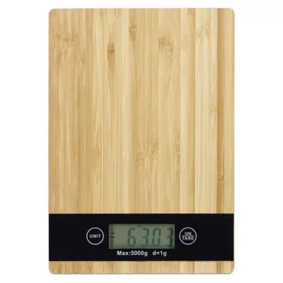 branded Bamboo Kitchen Scale, from our range of promotional Homeware Products