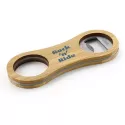 Intox Bamboo Bottle Opener Keyring