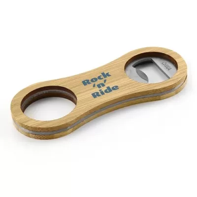 Intox Bamboo Bottle Opener Keyring