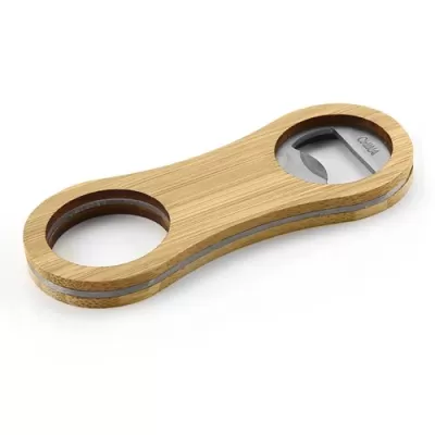 Intox Bamboo Bottle Opener Keyring