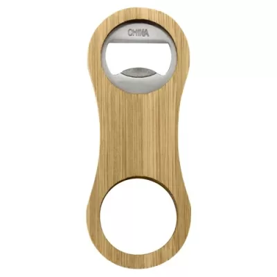 Intox Bamboo Bottle Opener Keyring