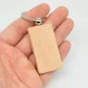 Euro Wood Keyring