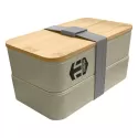 Pack Bamboo Lid Wheat Straw Lunch Box