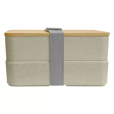 Pack Bamboo Lid Wheat Straw Lunch Box
