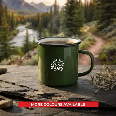 Enamel Camper 350ml Stainless Steel Mug