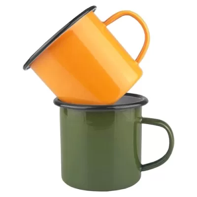 Enamel Camper 350ml Stainless Steel Mug