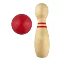 Wooden Bowling Set