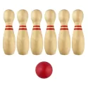 Wooden Bowling Set