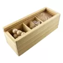 3-in-1 Wooden Brain Teaser