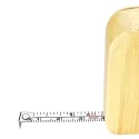 Bamboo Tape Measure Keyring