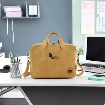 York Kraft Business Satchel
