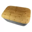 Ava Bamboo Lid Felt Tub