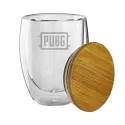 Oxa 350ml Glass Double Wall Coffee Cup