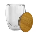 Oxa 350ml Glass Double Wall Coffee Cup