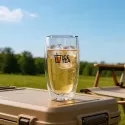Kiti 450ml Double Wall Glass