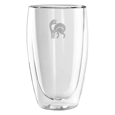 Kiti 450ml Double Wall Glass