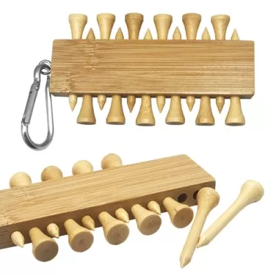 Bamboo Golf Tee Set