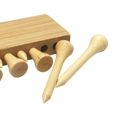 Bamboo Golf Tee Set