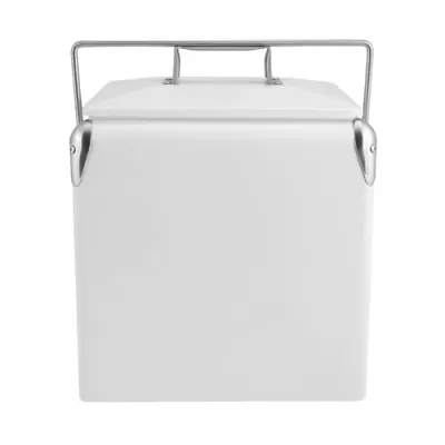 Retro Metal Ice Cooler Box