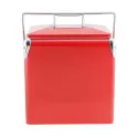 Retro Metal Ice Cooler Box