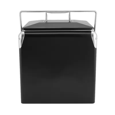 Retro Metal Ice Cooler Box