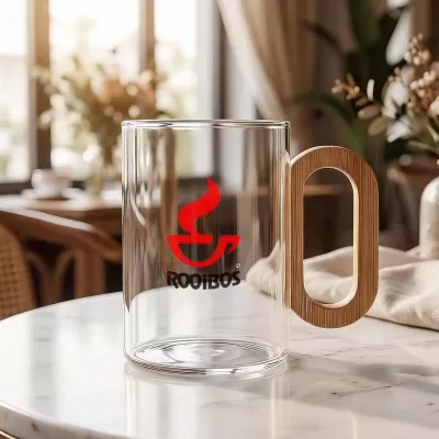 Villa 450ml Glass Coffee Cup