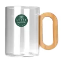 Villa 450ml Glass Coffee Cup