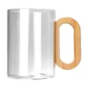 Villa 450ml Glass Coffee Cup