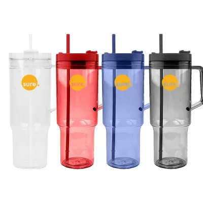 Houston 335ml Plastic Travel Mug