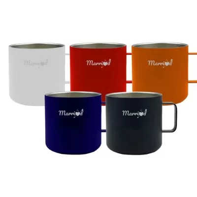 Dundee 380ml Stainless Steel Coffee Cup