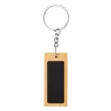 Mirage Rectangular Bamboo Keyring