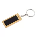 Mirage Rectangular Bamboo Keyring