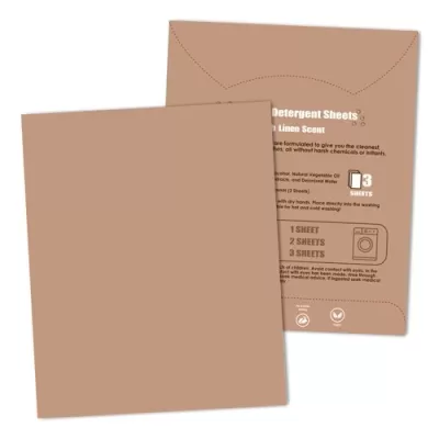 Laundry Linen Detergent Sheet