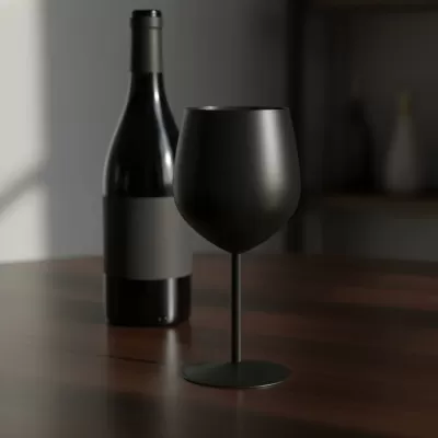 Bella Stainless Steel Wine Glass