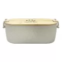 Handy Man Bamboo Lid Wheat Straw Lunch Box
