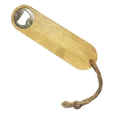 Texas Bamboo Bottle Opener