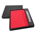 Alison Aluminium Notebook and Pen Gift Set