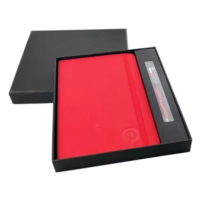 Alison Aluminium Notebook and Pen Gift Set