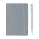 Alison Aluminium Notebook and Pen Gift Set