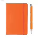 Alison Aluminium Notebook and Pen Gift Set
