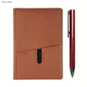Isaly Cotton Notebook and Pen Gift Set