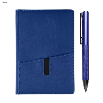 Isaly Cotton Notebook and Pen Gift Set