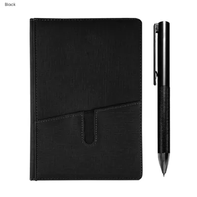 Isaly Cotton Notebook and Pen Gift Set