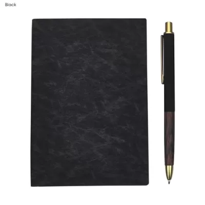Falby PU Notebook and Pen Gift Set