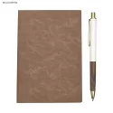 Falby PU Notebook and Pen Gift Set