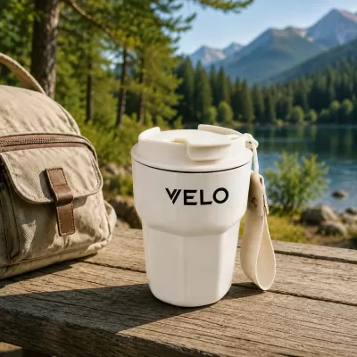 Velo 350ml Stainless Steel Double Wall Coffee Cup