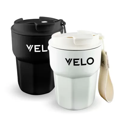 Velo 350ml Stainless Steel Double Wall Coffee Cup